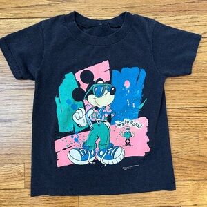 Vintage Disney Mickey 90s Kids T Shirt